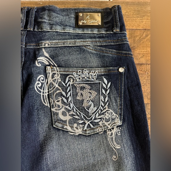 Baby Phat back pocket design Jean - Size Juniors 11 - Picture 6 of 6